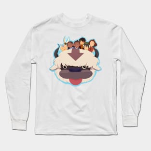 Team Avatar - Appa Blep Long Sleeve T-Shirt